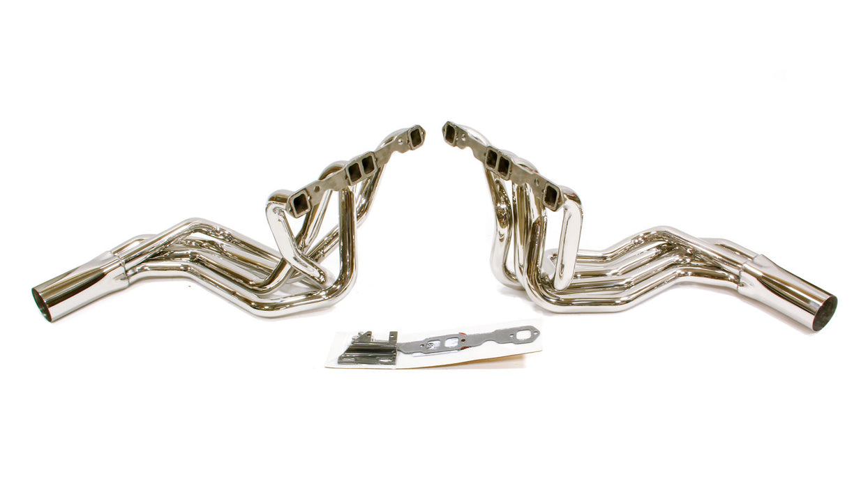 Hooker HKR2224-3 SBC S/S S/C Headers 63-82 Vette- Side Mount