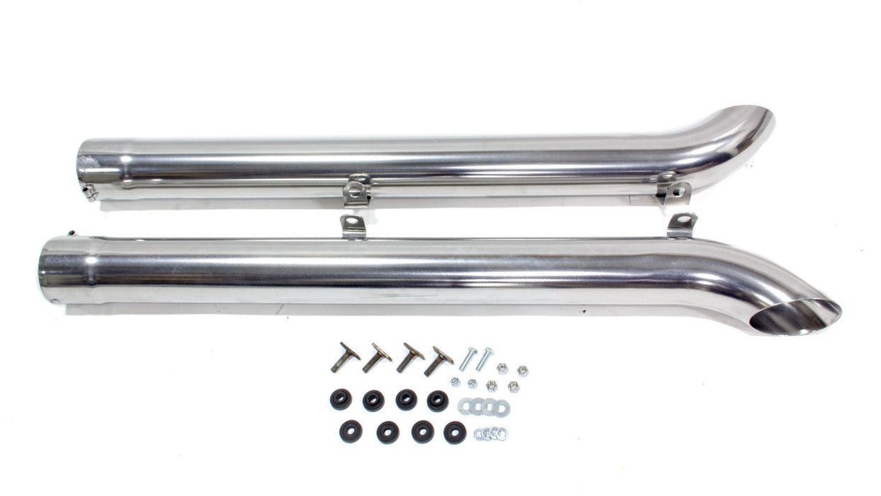 Hooker HKR50735-1 Coated Side Tubes (Pair)