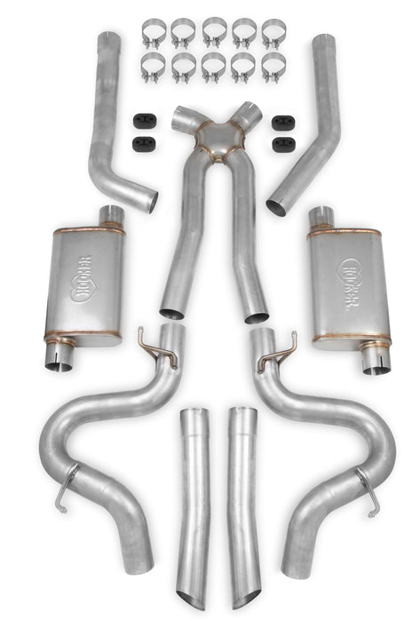 Hooker HKR70501363-R GM G-Body SS Exhaust System 2.5in 78-87