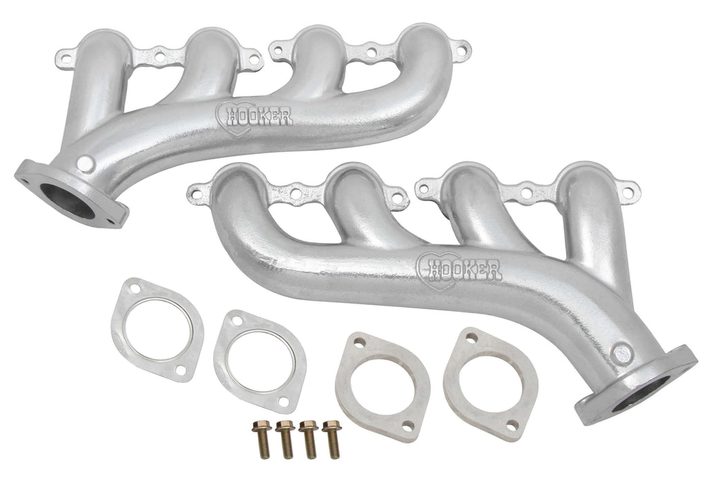 Hooker HKR8502-1 GM LS Cast Iron Exhaust Manifolds w/2.5in Outlet