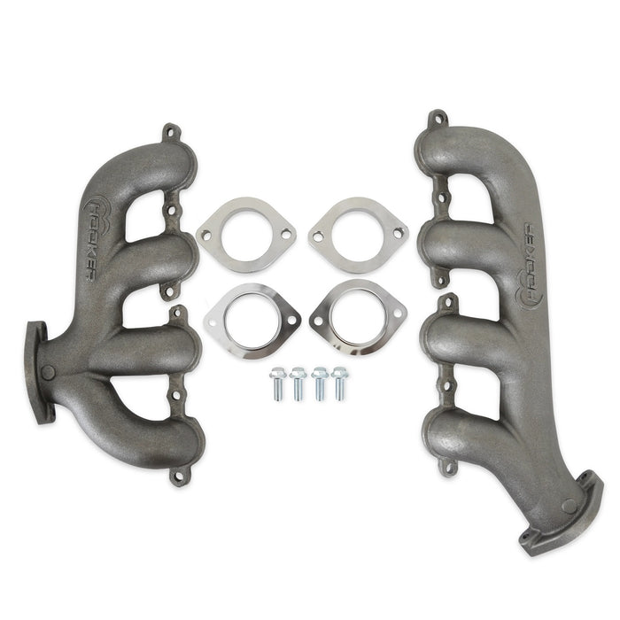 Hooker HKR8506HKR Exhaust Manifold Set GM LS w/SBC Exit