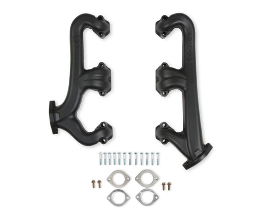 Hooker HKR8527-3HKR Exhaust Manifold Set Cast Iron - SBC 2.5 Dia