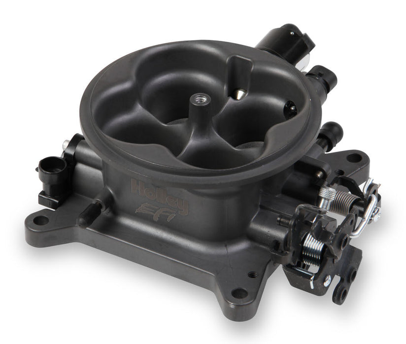 Holley HLY112-587 MPFI Throttle Body 1000 CFM Hard Core Gray