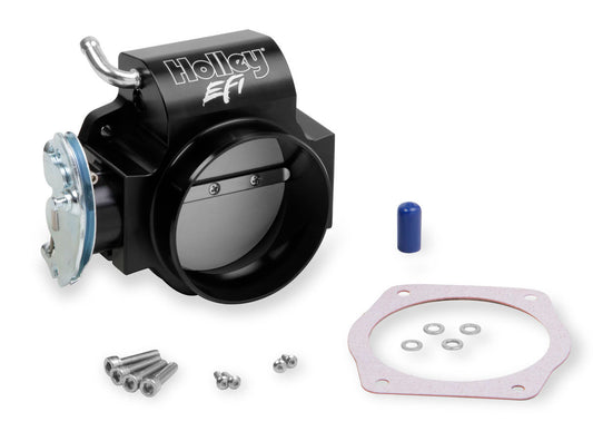Holley HLY112-589 90mm LS Throttle Body w/Tapered Bore - Black