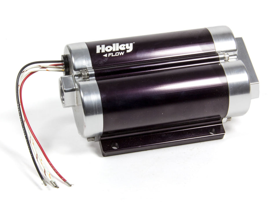 Holley HLY12-1200 Dominator In-Line Fuel Pump #10 ORB In/Outlet