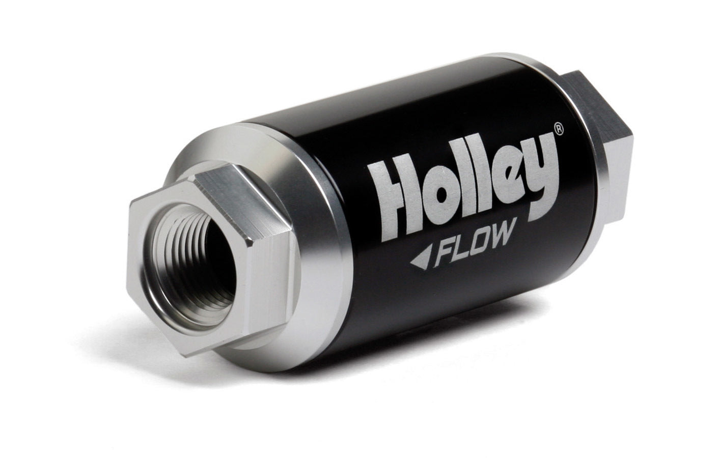 Holley HLY162-551 Billet HP Fuel Filter - 3/8NPT 100-Micron 100GPH