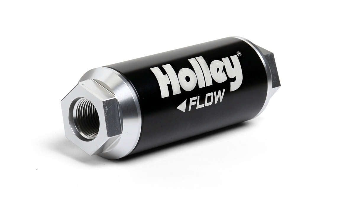 Holley HLY162-572 Billet 4500 Fuel Filter -12an 100-Micron 260GPH