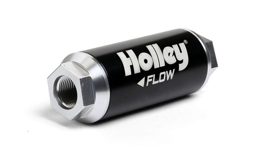 Holley HLY162-572 Billet 4500 Fuel Filter -12an 100-Micron 260GPH