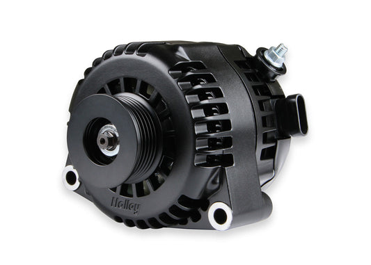 Holley HLY197-303 Alternator Serpentine GM 150amp 1-Wire Black
