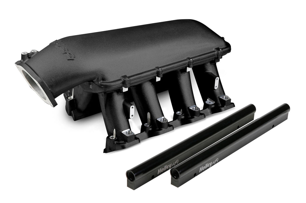 Holley HLY300-117BK GM LS Hi-Ram Intake Sys. - 105mm EFI Throttle Bdy