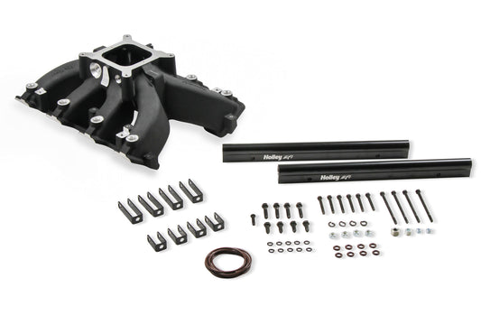Holley HLY300-290BK EFI Intake Manifold GM LS3 Single Plane Black