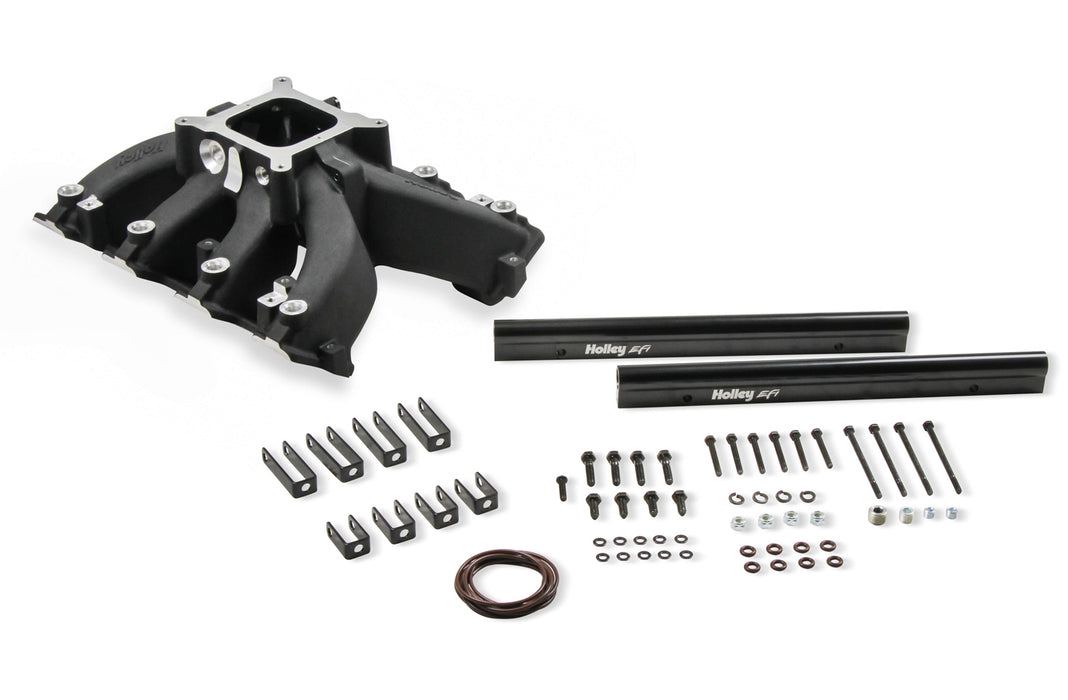 Holley HLY300-290BK EFI Intake Manifold GM LS3 Single Plane Black
