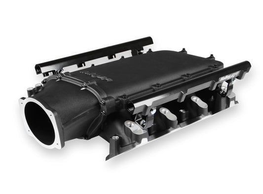 Holley HLY300-680BK LS3 Low RAM Intake Kit Single Injector Frt Feed