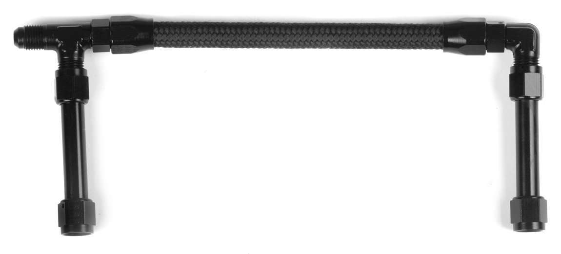 Holley HLY34-42 Fuel Inlet Fitting 6an Ano-Tuff w/Pro-Lite Hose