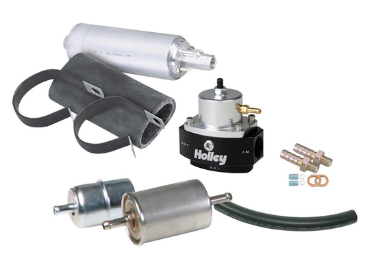 Holley HLY526-4 EFI Fuel System Kit w/Super Stock Hose