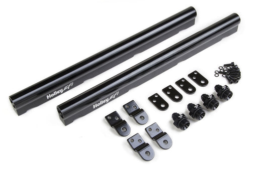 Holley HLY534-209 Billet Alm. Fuel Rails - GM LS Factory Intakes