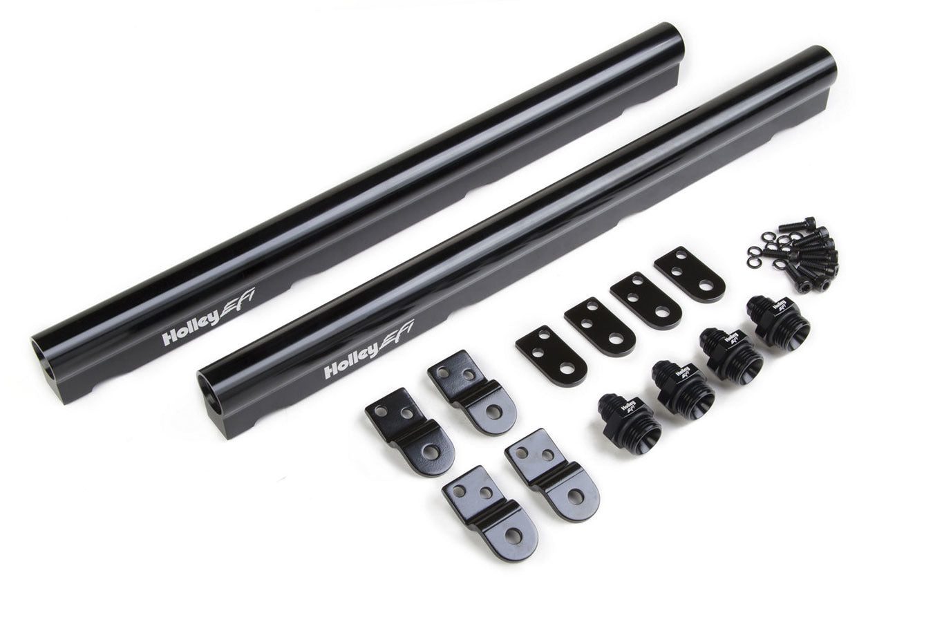 Holley HLY534-209 Billet Alm. Fuel Rails - GM LS Factory Intakes