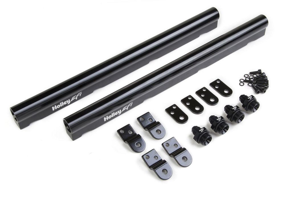 Holley HLY534-209 Billet Alm. Fuel Rails - GM LS Factory Intakes