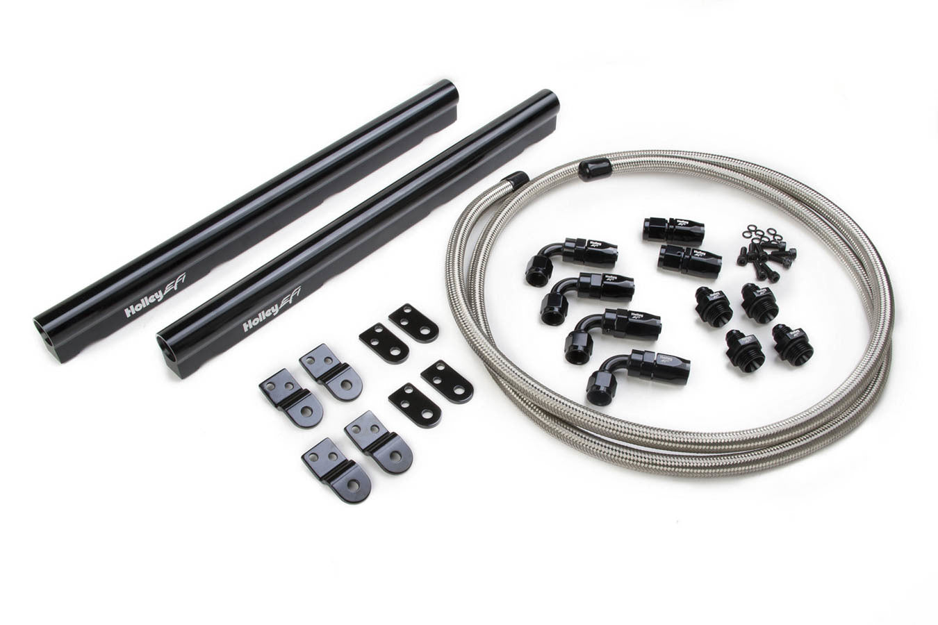 Holley HLY534-210 Billet Alm Fuel Rail Kit GM LS Factory Intakes