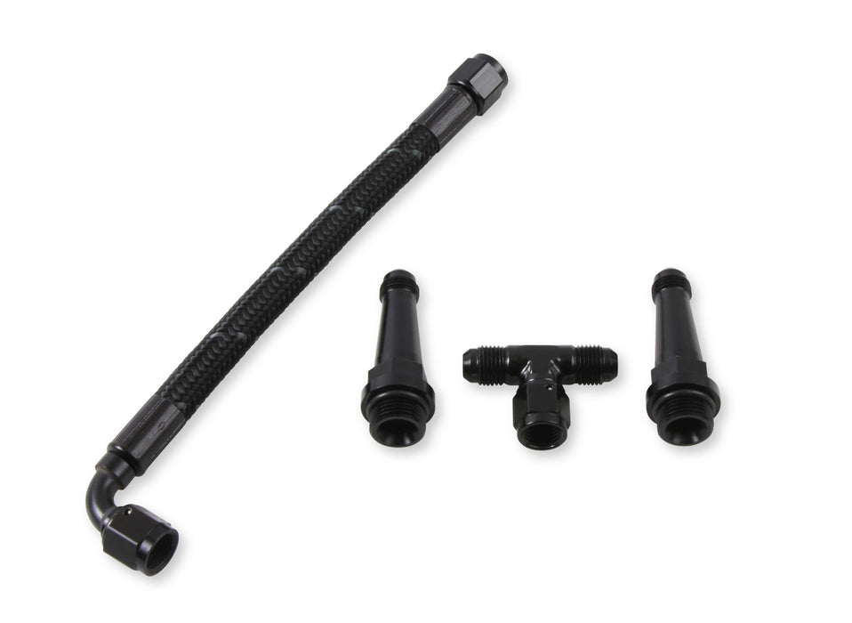 Holley HLY534-236 EFI Stealth Crossover Braided Fuel Line Lit