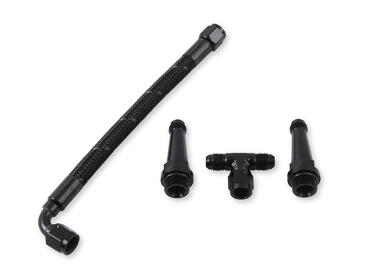 Holley HLY534-236 EFI Stealth Crossover Braided Fuel Line Lit