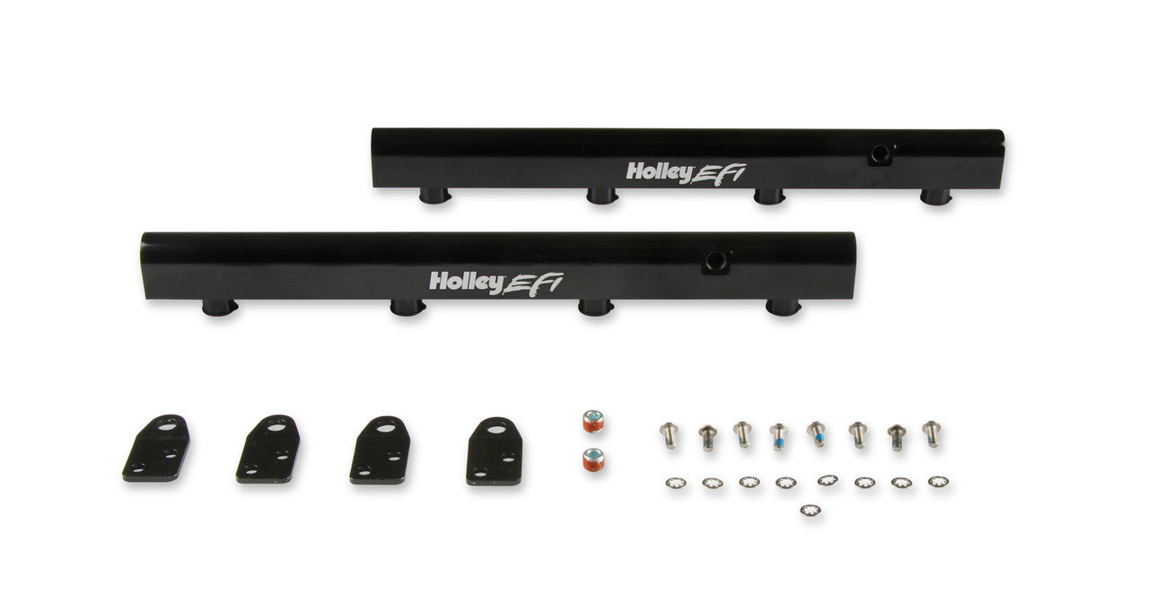 Holley HLY534-283 Billet Fuel Rails Ford 5.0L Coyote