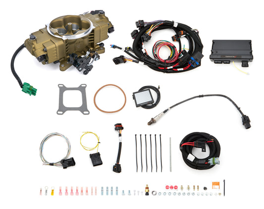 Holley HLY550-1003 Terninator X Stealth EFI System 4150 - Gold