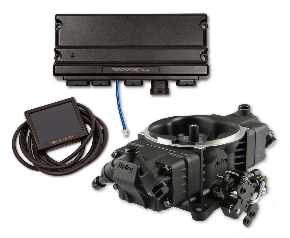 Holley HLY550-1012 Terminator X MAX STEALTH 4150 EFI Kit w/Trans Con