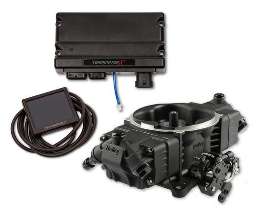 Holley HLY550-1061 Terminator X Stealth EFI System - 4150 GM 58X LS