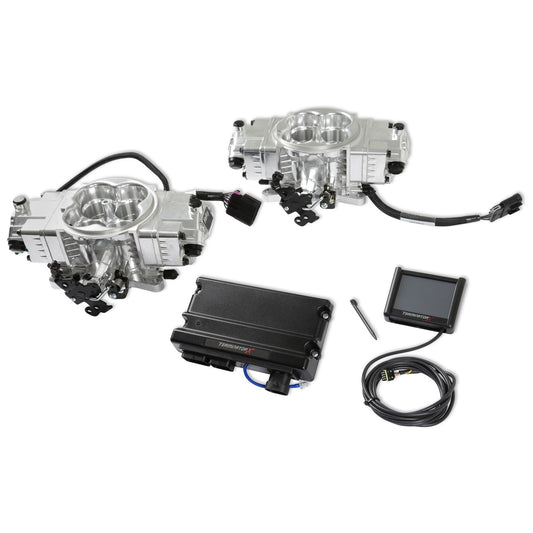 Holley HLY550-1074 Terminator X Stealth Kit 4150 2X4 - Shiny