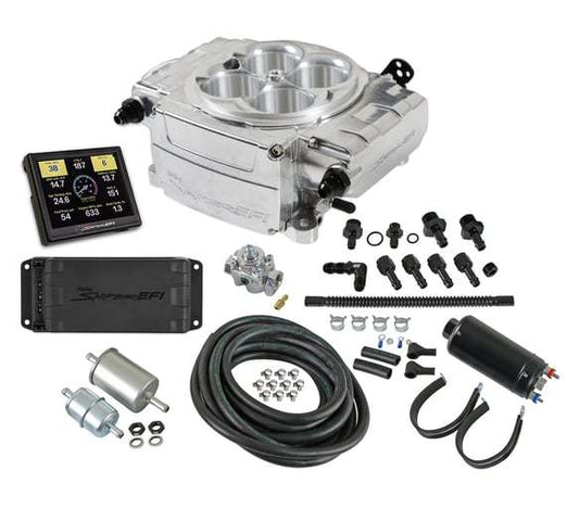 Holley HLY550-510-3PK Sniper 2 EFI Master Kit Polished w/PDM