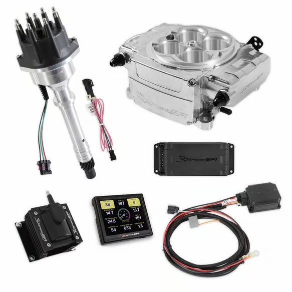 Holley HLY550-510-3PX-SBC Sniper 2 EFI 3.5in PDM Kit w/SBC Ignition