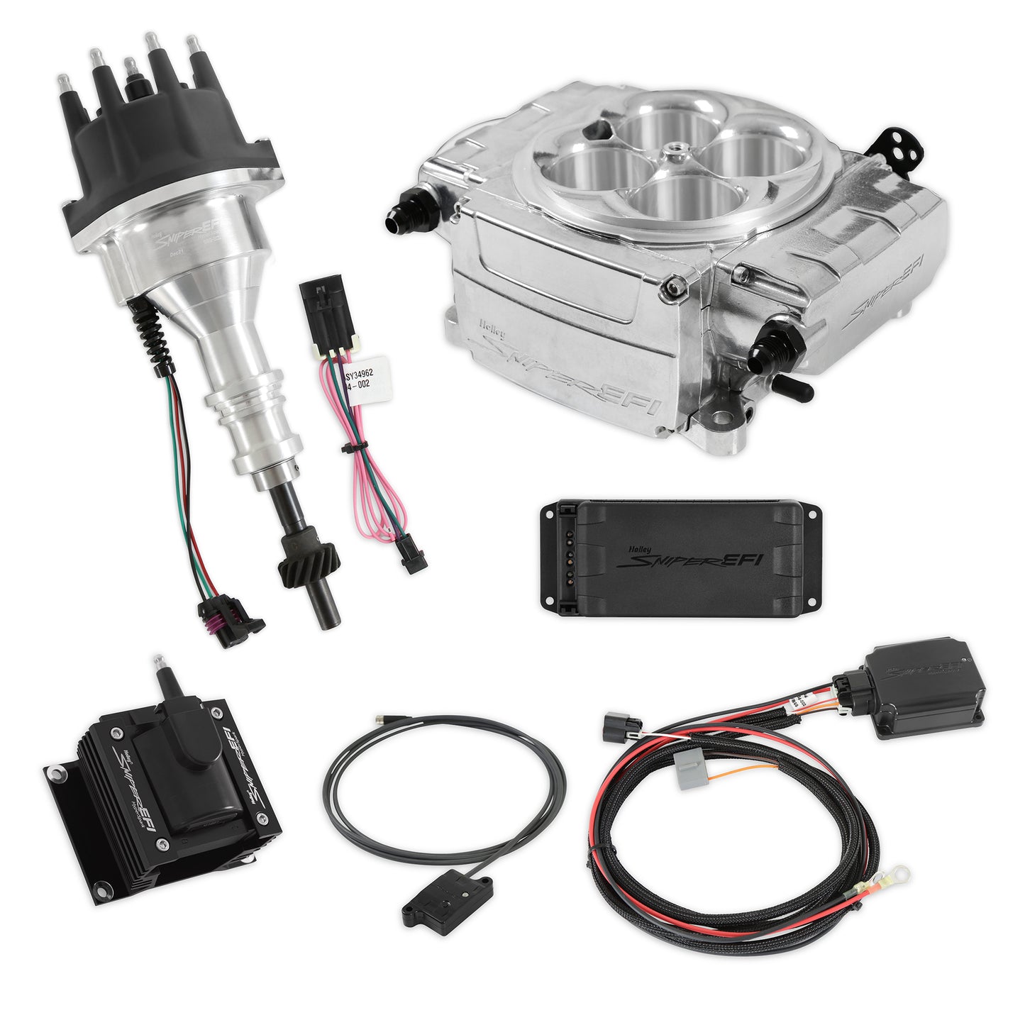 Holley HLY550-510-BPX-SBF Sniper 2 EFI Bundle Kit SBF Polished