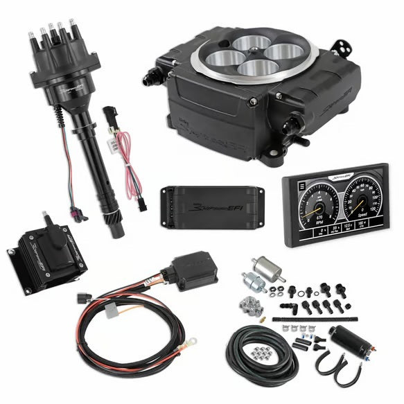 Holley HLY550-511-5PK-SBC Sniper 2 EFI Master Kit SBC - Black