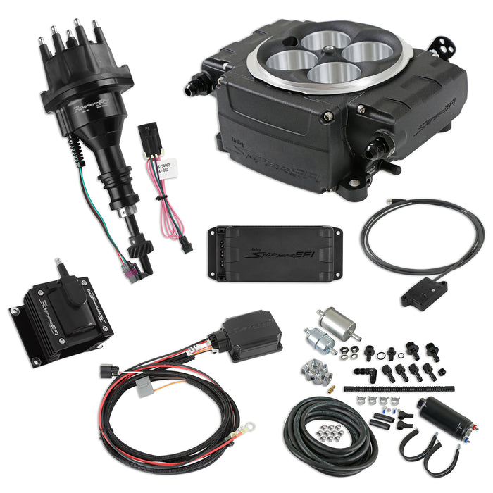 Holley HLY550-511-BPK-SBF Sniper 2 EFI Bundle Kit SBF BLACK