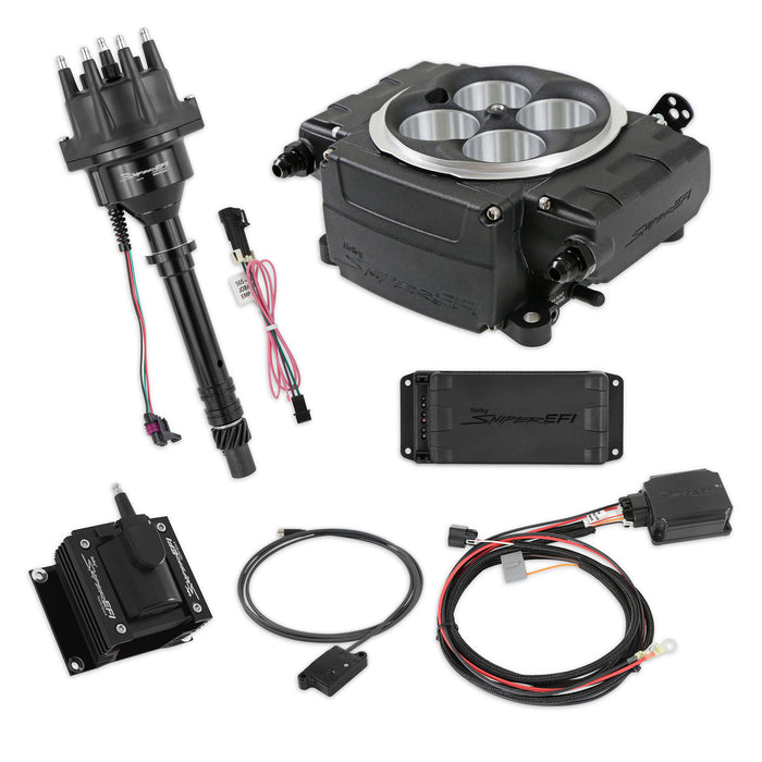 Holley HLY550-511-BPX-SBC Sniper 2 EFI Bundle Kit SBC BLACK