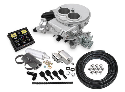 Holley HLY550-849K Sniper 2300 EFI Master Kit Shiny Finish