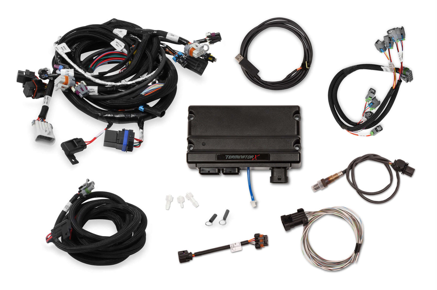 Holley HLY550-909T Terminator X MPFI Kit GM LS1 w/EV6 Inj Harness