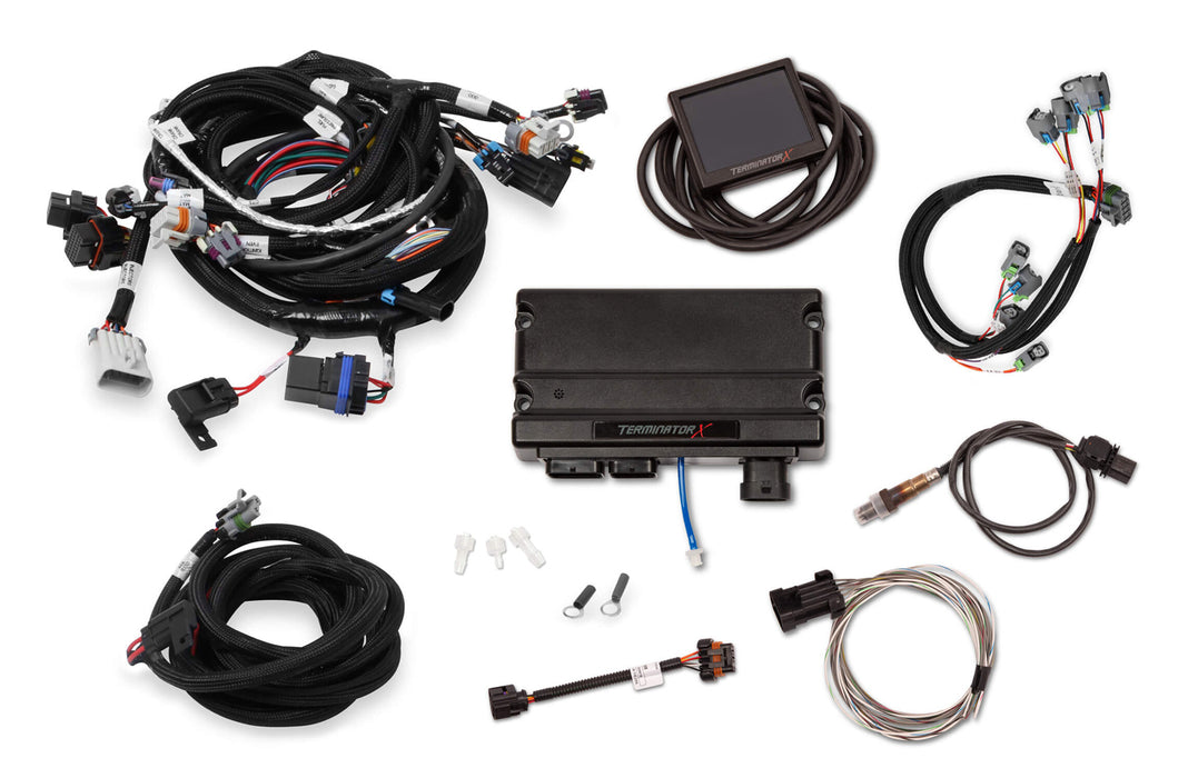 Holley HLY550-909 Terminator -X MPFI Kit GM LS1 w/EV6 Inj Harness