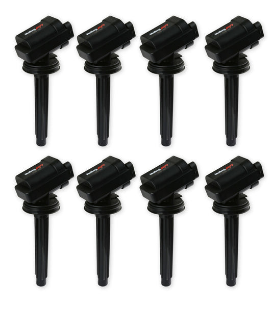 Holley HLY556-161 Smart Coil - Ford Coyote 8pk - Black