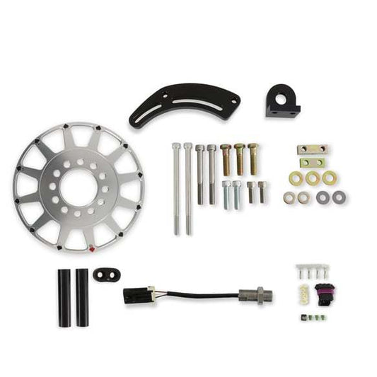 Holley HLY556-174 8IN 12-1X Crank Trigger Kit GM LS Hall Effect