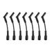 Holley HLY561-100 LS 6.2L Spark Plug Wire Set 45-Deg Black