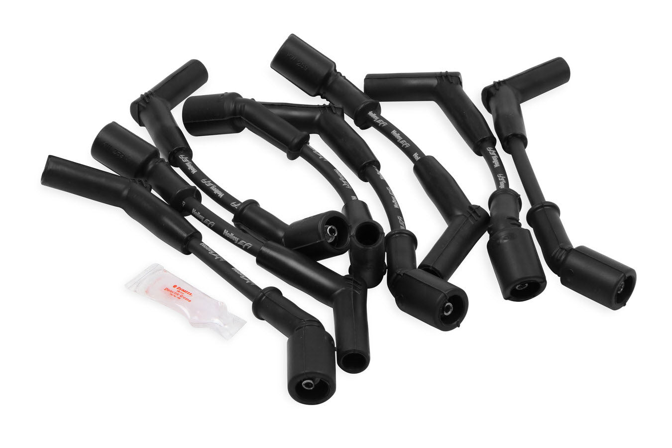Holley HLY561-100 LS 6.2L Spark Plug Wire Set 45-Deg Black