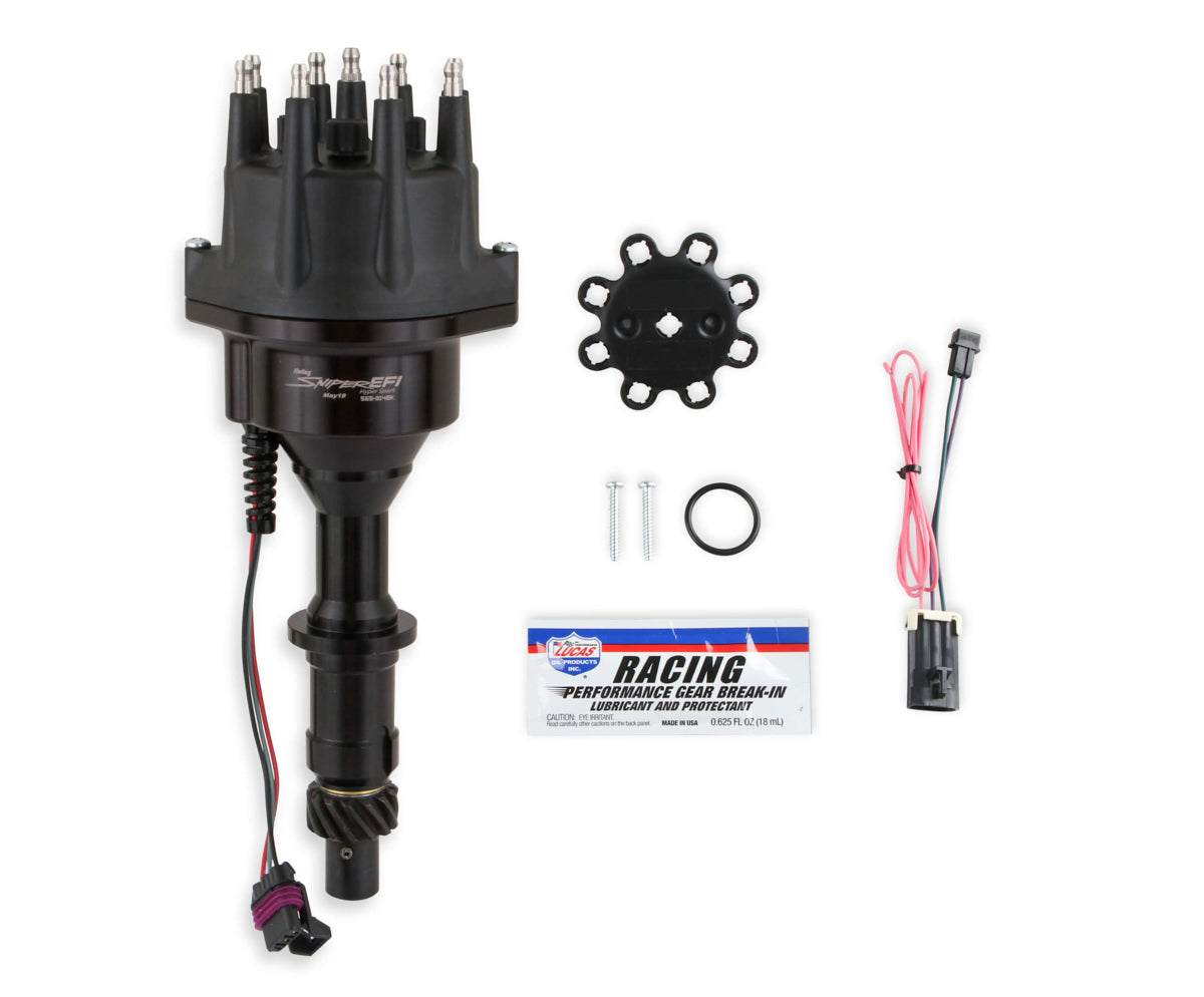 Holley HLY565-314BK EFI Distributor Pontiac V8 - Hall Effect Style