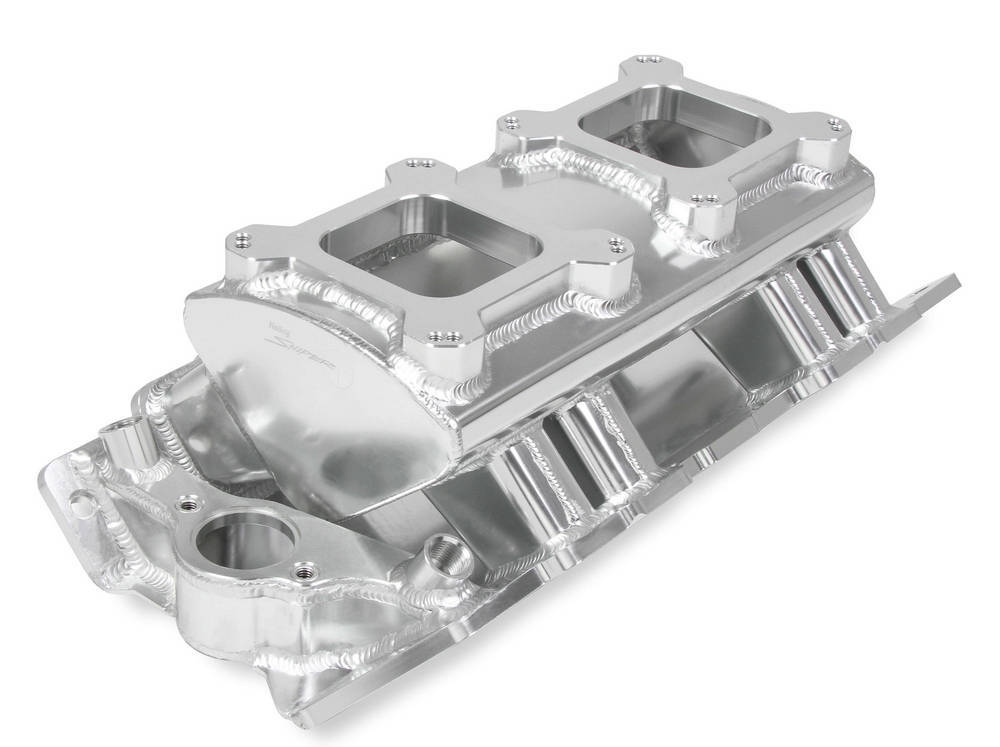 Holley HLY835061 BBC Sniper SM Fabricated Intake Manifold - Carb