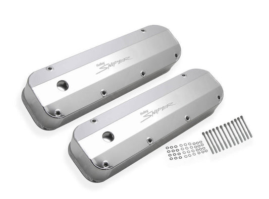 Holley HLY890007 Sniper Fabricated Valve Covers BBF 429/460 Tall