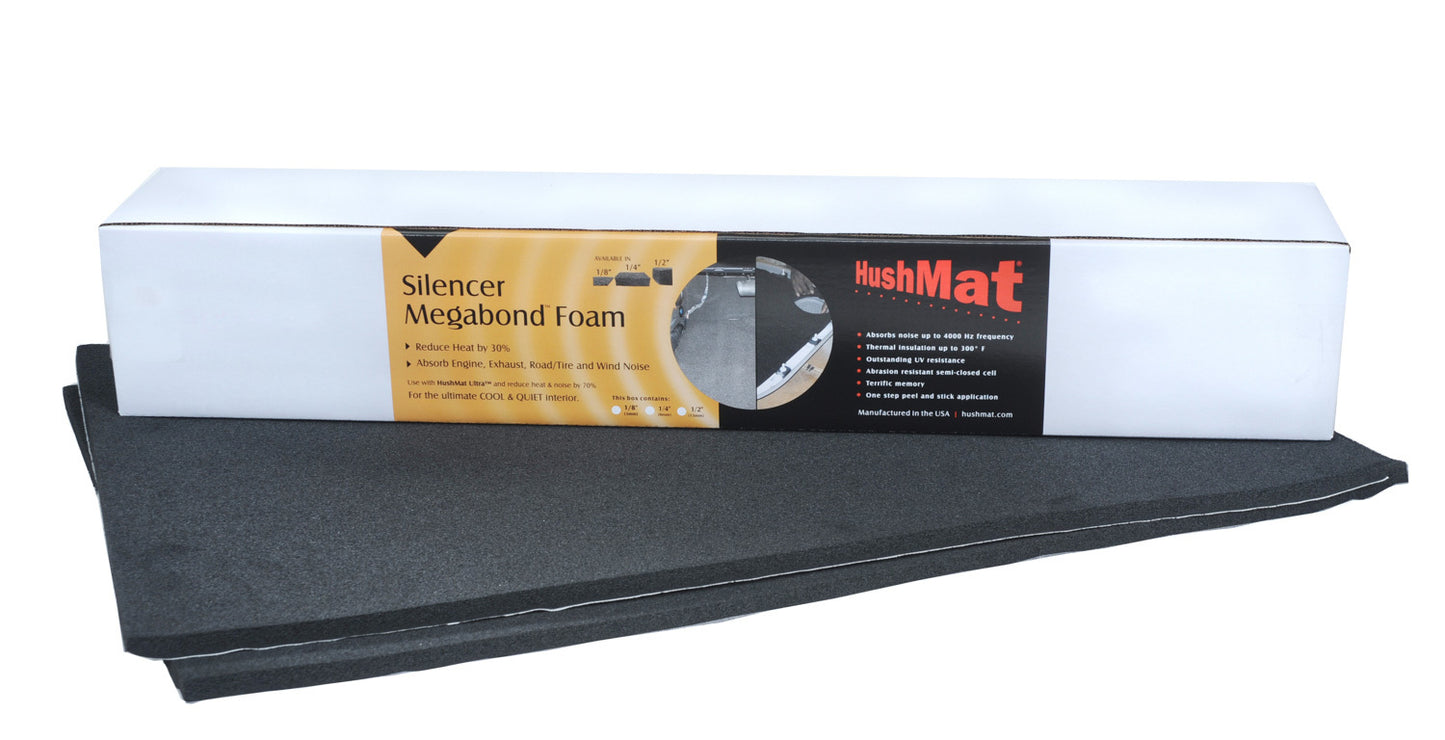 Hushmat HMT20300 Silencer Megabond 1/2in. 2 pc 23in.x36in.
