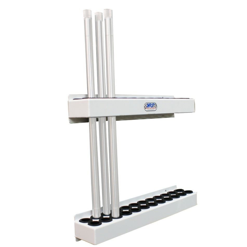 Hepfner Racing Products HRPHRP6348-WHT Torsion Bar Rack for Sprint Bars