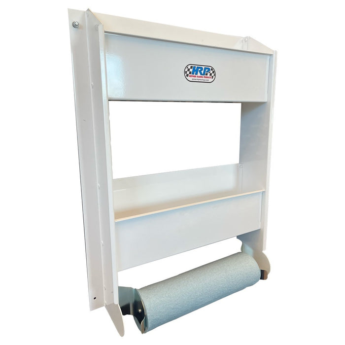 Hepfner Racing Products HRPHRP6470-WHT Towel Rack - Powder Coat - White