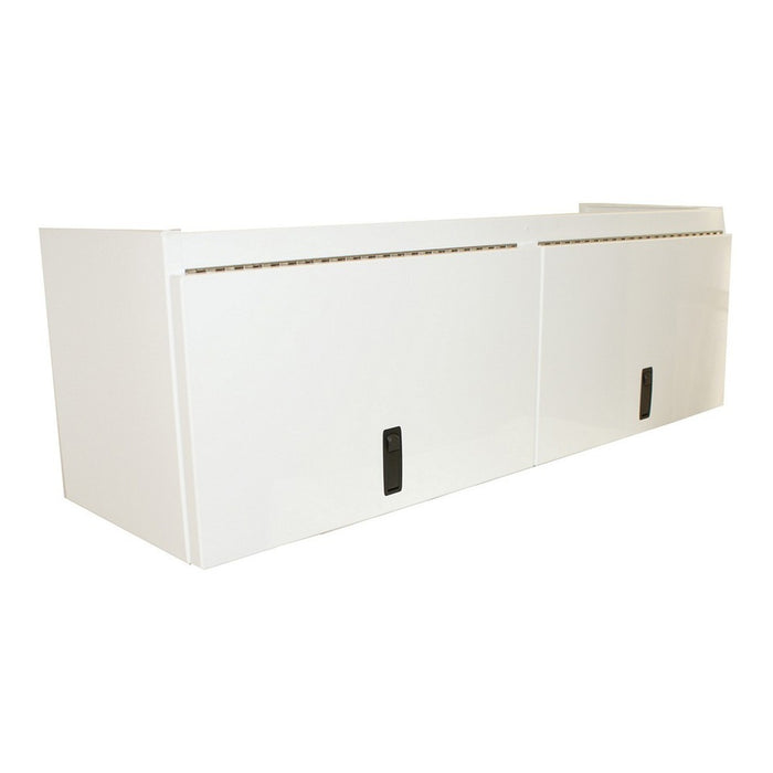 Hepfner Racing Products HRPHRP6509-60-WHT Cabinet 60in Overhead - Aluminum - White